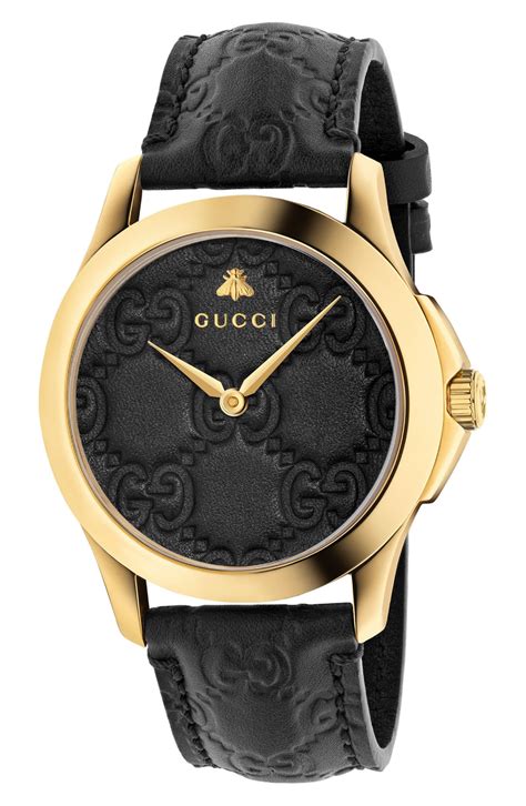 womens gucci watches leather band|genuine Gucci watch bands.